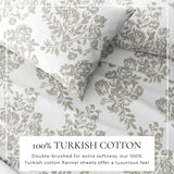 Turkish Cotton Flannel Sheet - Belle Collection