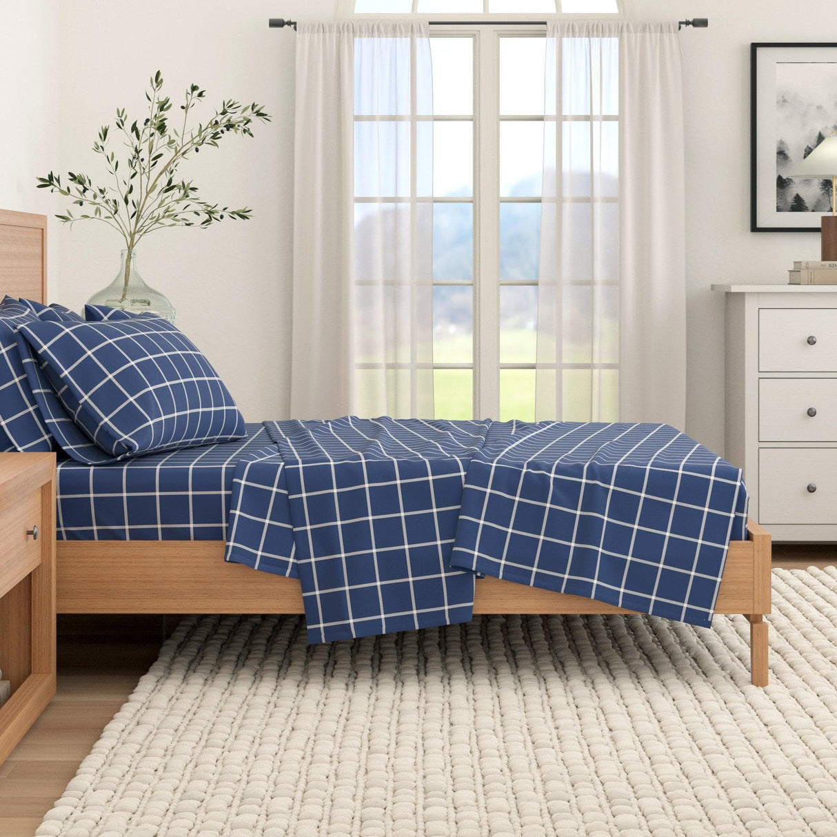 Turkish Cotton Flannel Sheet - Belle Collection