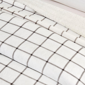 Velvet Plush Sherpa Luxury Bed Blanket - Kinsley Collection