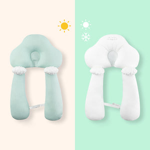 Baby Anti Flat Head Pillow Organic Cotton Infant Sleeping Support Cushion