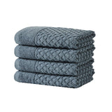 Cotton Diamond Waffle Weave Bath Towel Set - Grayson Collection