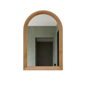 HaixuHomeDecor Arched Wood Framed Wall Mirror with Distortion-Free Glass - view 8