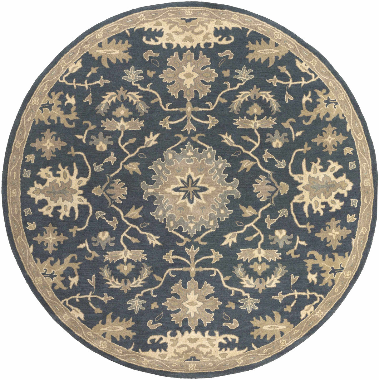 Caesar 1154 Navy Wool Rug