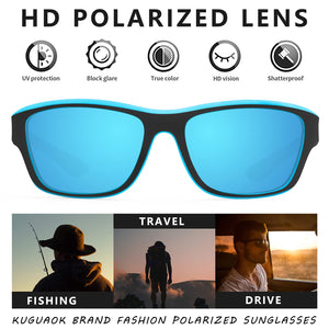 Photochromic Polarized Sunglasses UV400 Protection Anti-Glare Outdoor Sports