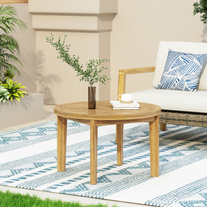 Outdoor Acacia Wood Patio Coffee Table