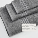 Cotton Terry Bath Towel Set - Cooper Collection
