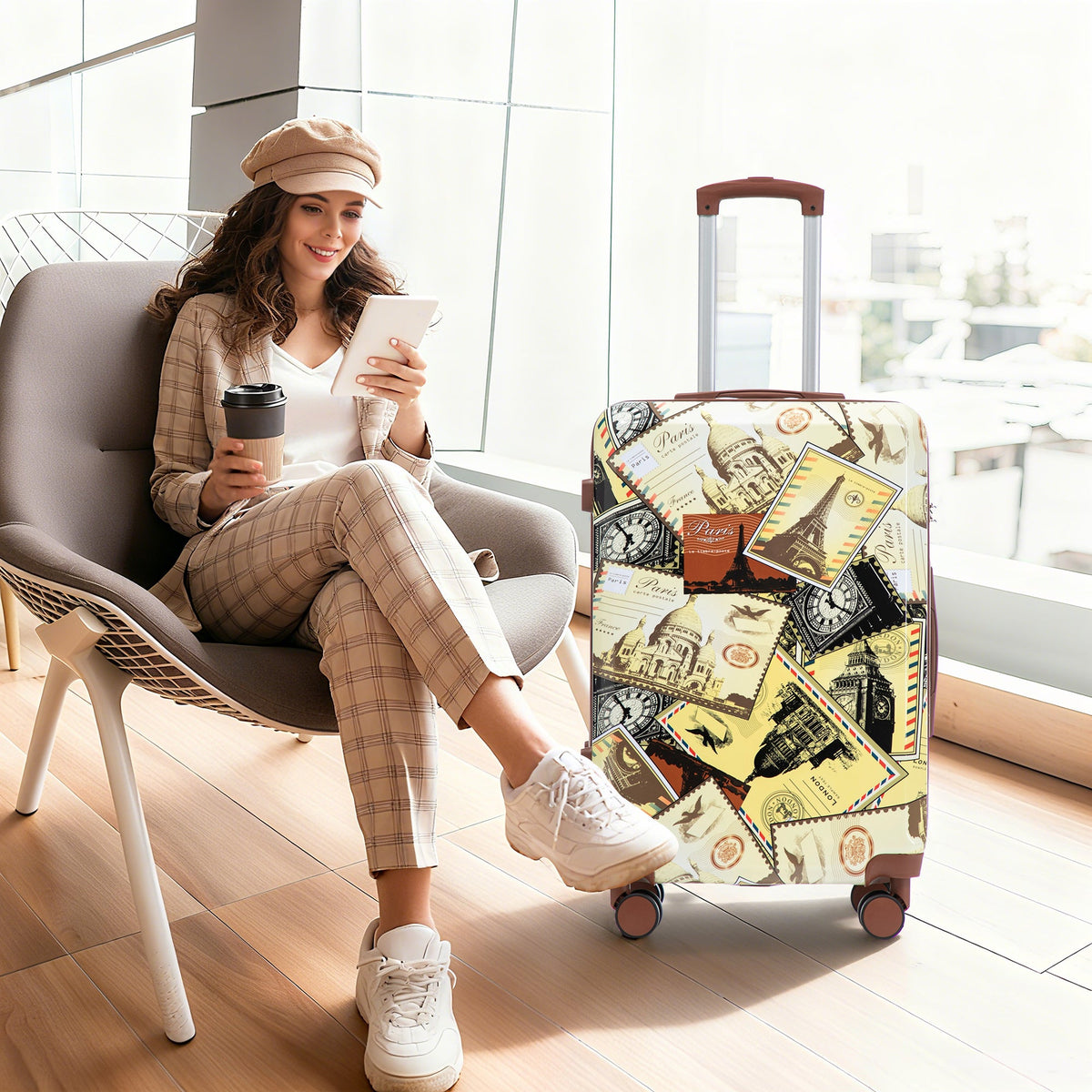 HIFINE TOURIST LUGGAGE 3-Piece Spinner Wheel Luggage Set with Waterproof Polycarbonate Shell - view 10