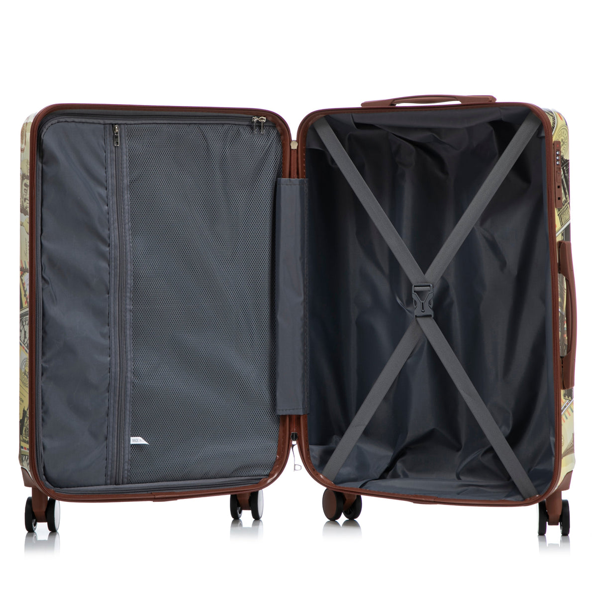 HIFINE TOURIST LUGGAGE 3-Piece Spinner Wheel Luggage Set with Waterproof Polycarbonate Shell - view 18