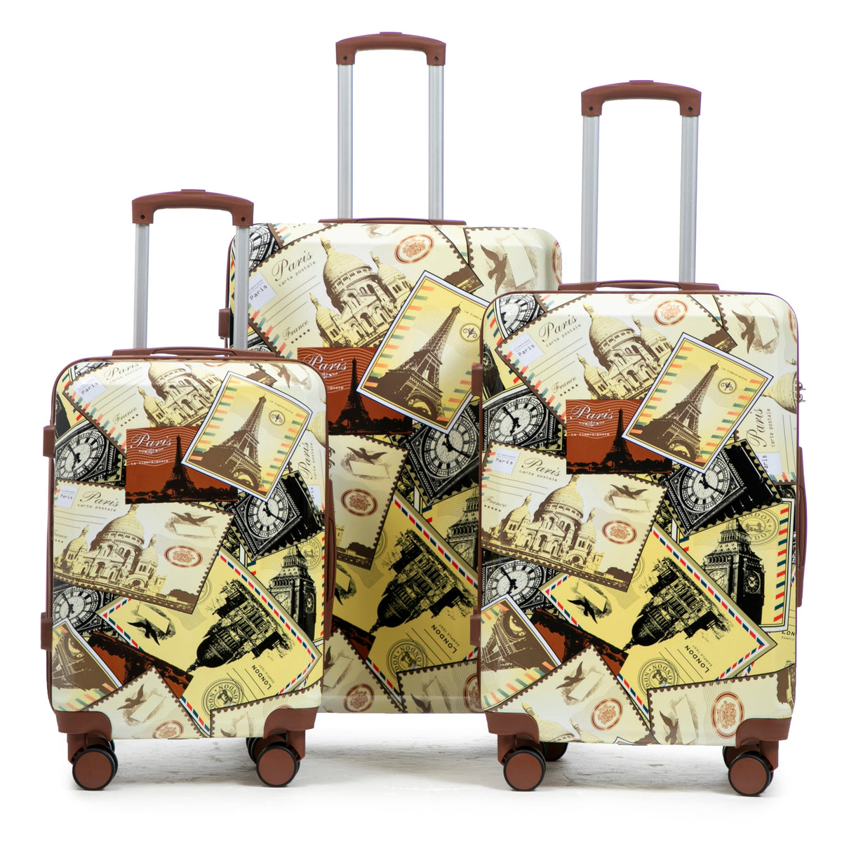 HIFINE TOURIST LUGGAGE 3-Piece Spinner Wheel Luggage Set with Waterproof Polycarbonate Shell - view 21