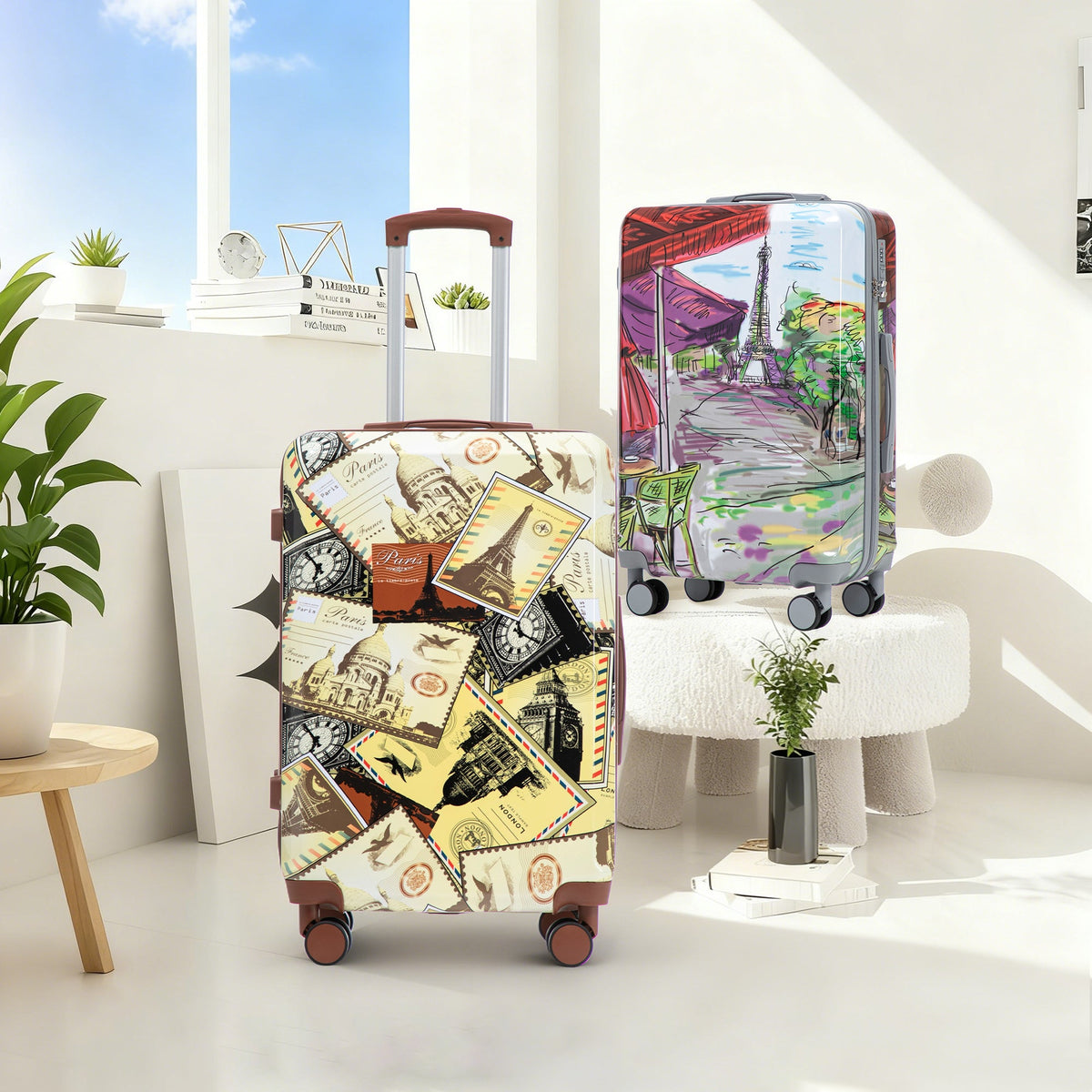 HIFINE TOURIST LUGGAGE 3-Piece Spinner Wheel Luggage Set with Waterproof Polycarbonate Shell - view 3