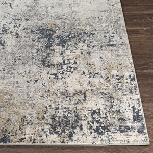 Higden Abstract Denim Blue Rug