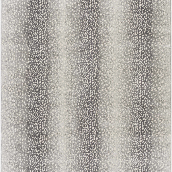 Pointblank Black&Gray Antelope Print Rug