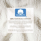 100% Cotton Waffle Weave Duvet Set - Mattea Collection