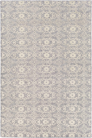 Hoisington Ivory Patterned Wool Rug - Clearance