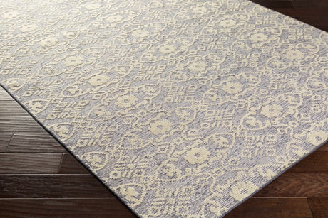 Hoisington Ivory Patterned Wool Rug - Clearance