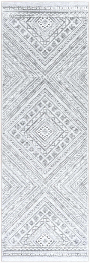Holytown 5x7 Gray Geometric Rug - Clearance