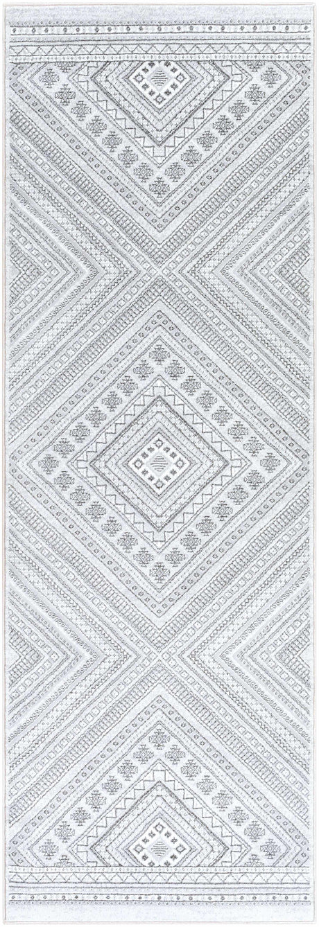 Holytown 5x7 Gray Geometric Rug - Clearance