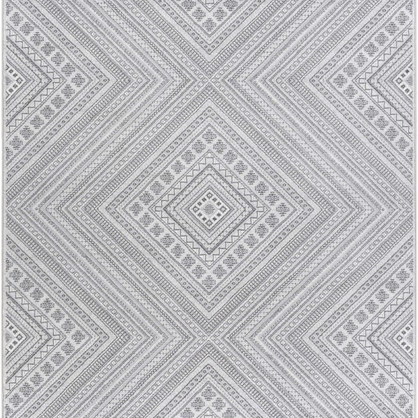 Holytown 5x7 Gray Geometric Rug - Clearance