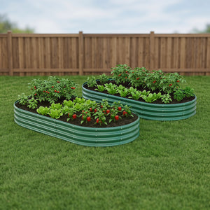 HOME FURNITURE Galvanized Raised Garden Bed 6x3x1ft - view 5