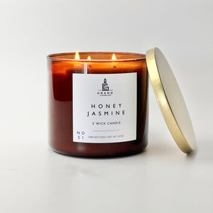 Grand Candles LLC Honey Jasmine Candle - view 4