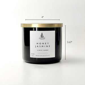 Grand Candles LLC Honey Jasmine Candle - view 6