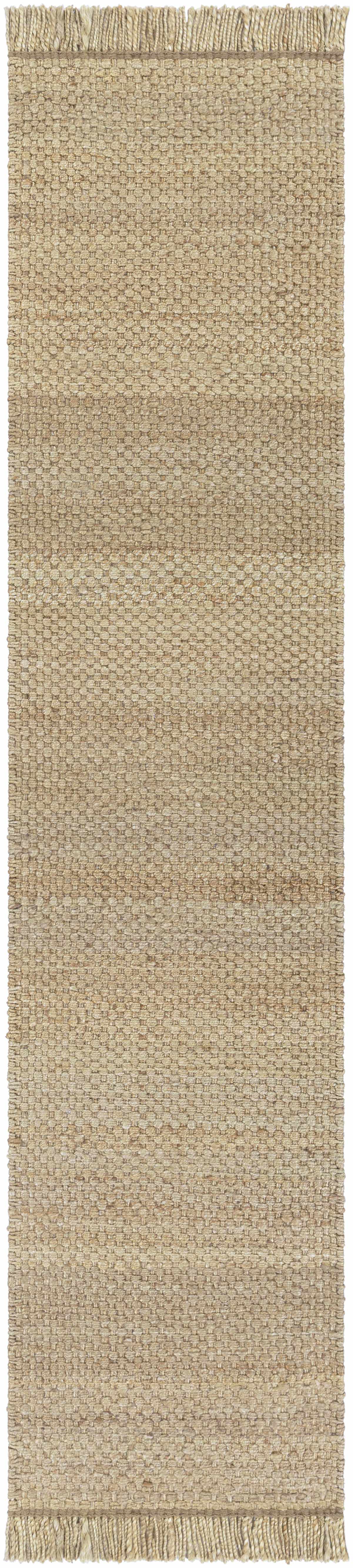 Hovland Hand Woven Natural Jute Rag Rug - Clearance
