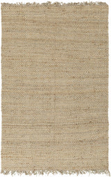 Hovland Hand Woven Natural Jute Rag Rug - Clearance