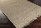 Hovland Hand Woven Natural Jute Rag Rug - Clearance