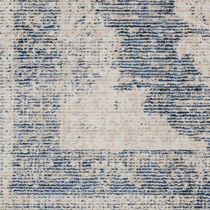 Herricks Denim Medallion Area Rug - Clearance
