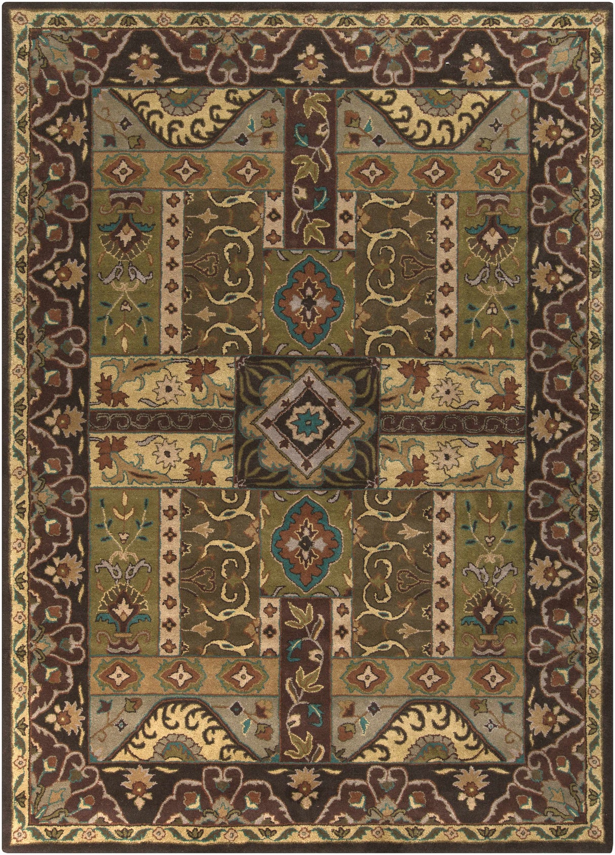 Huguenot 12x15 Large Wool Rug - Clearance