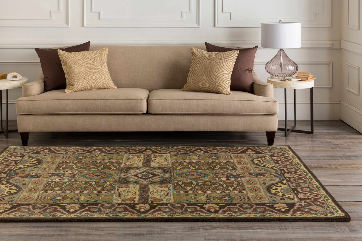 Huguenot 12x15 Large Wool Rug - Clearance