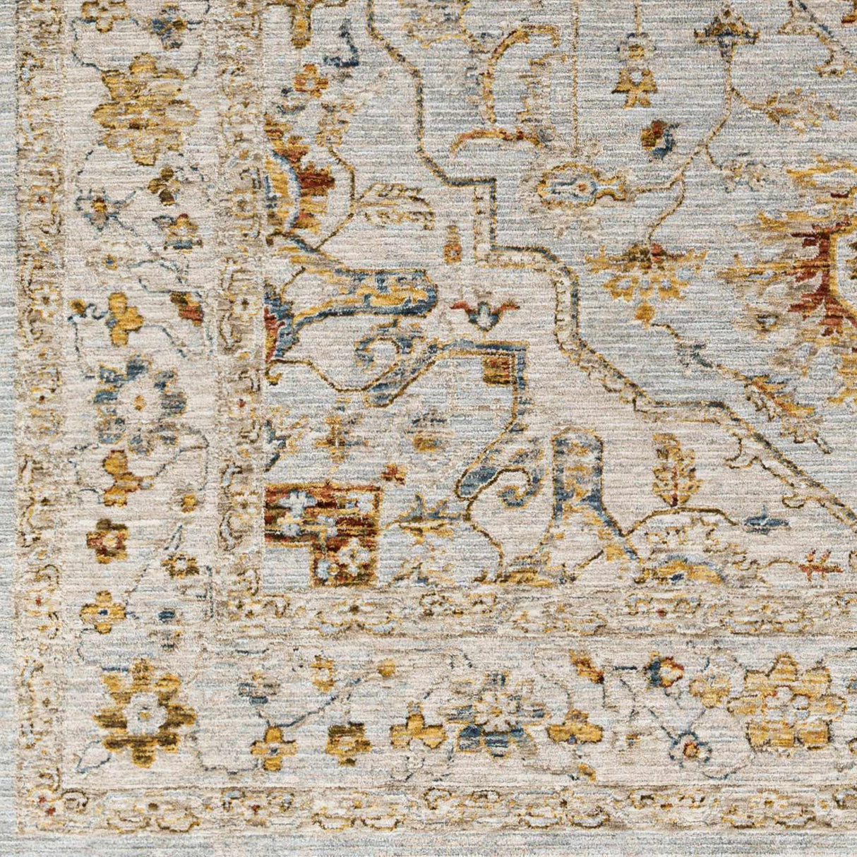 Huguley Floral Cream Luxe Rug