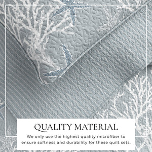 Fenwick Collection 3-Piece Quilt Set