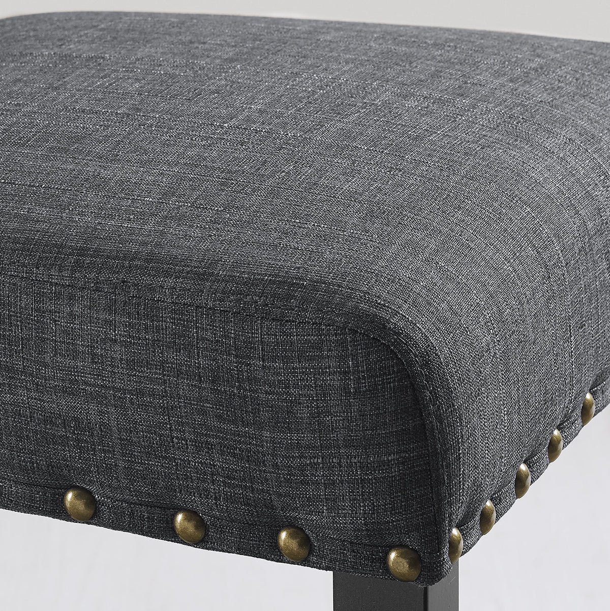 HZ Eleanor Upholstered Dining Chairs with Nailhead Trim - view 10