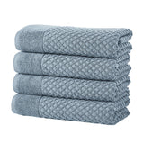 Cotton Diamond Waffle Weave Bath Towel Set - Grayson Collection