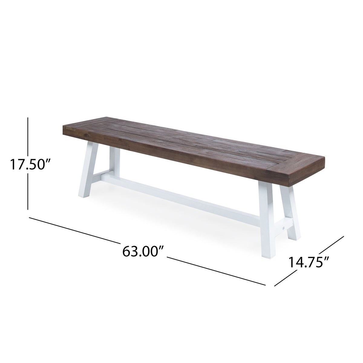Outdoor Acacia Wood Bench