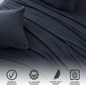 4-Piece Jersey Sheet Set - Carmen Collection