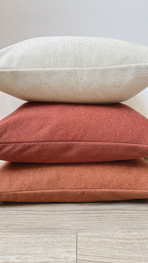 Berry Sherpa Pillow Cover