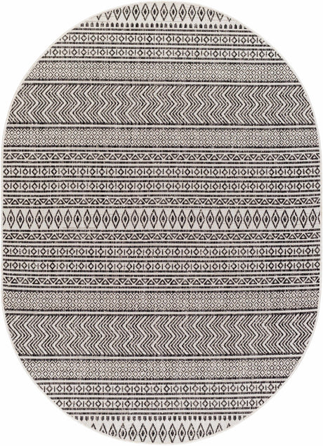 Imboden Black&White Outdoor Rug