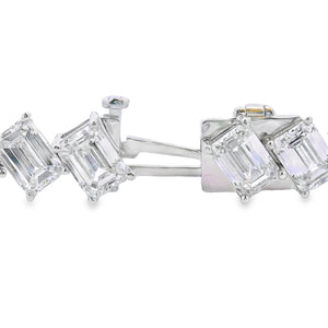 Lab Grown Diamond Tennis Bracelet 14KT White Gold