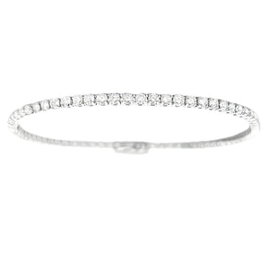 3.00ct Diamond Tennis Bracelet 14KT White Gold