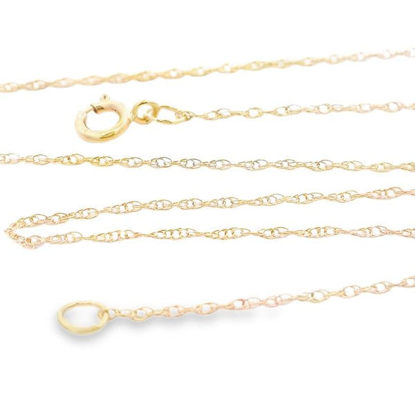 Womens chains 14KT Yellow Gold