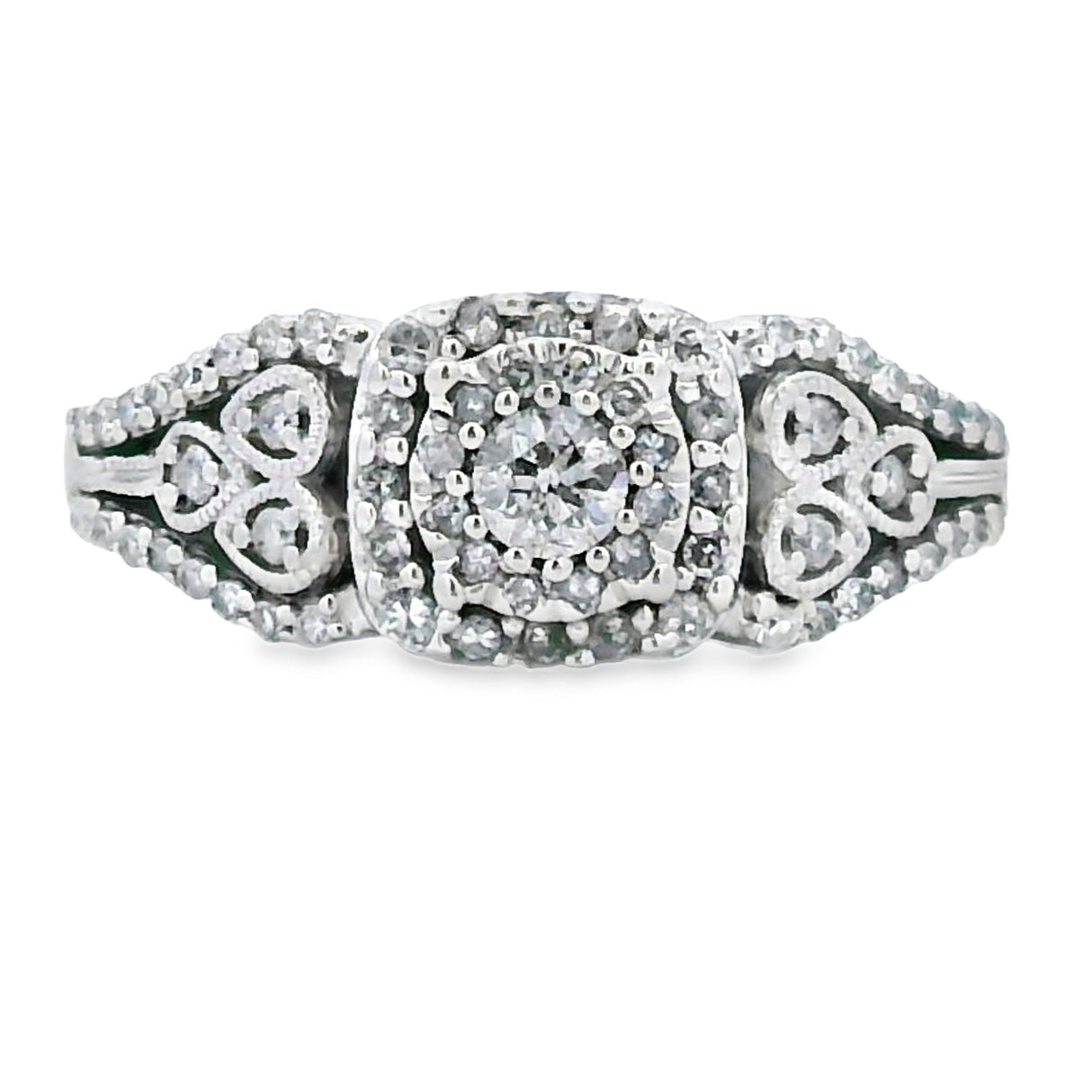 .50ct Diamond Ring 10KT White Gold