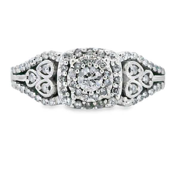 .50ct Diamond Ring 10KT White Gold