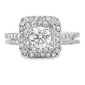 Lab Grown Diamond Fashion band rings 14KT White Gold