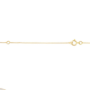 .56ct Diamond Cross Religious Pendant 14KT Yellow Gold