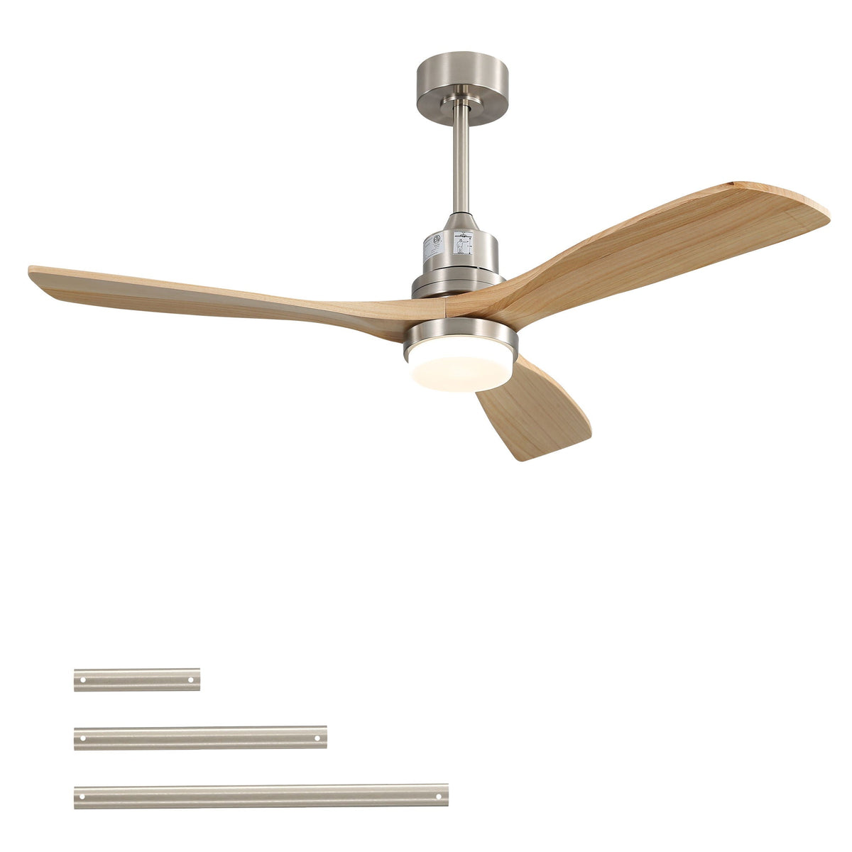 Indoor Ceiling Fan with Dimmable LED Light and 6-Speed Remote - view 5