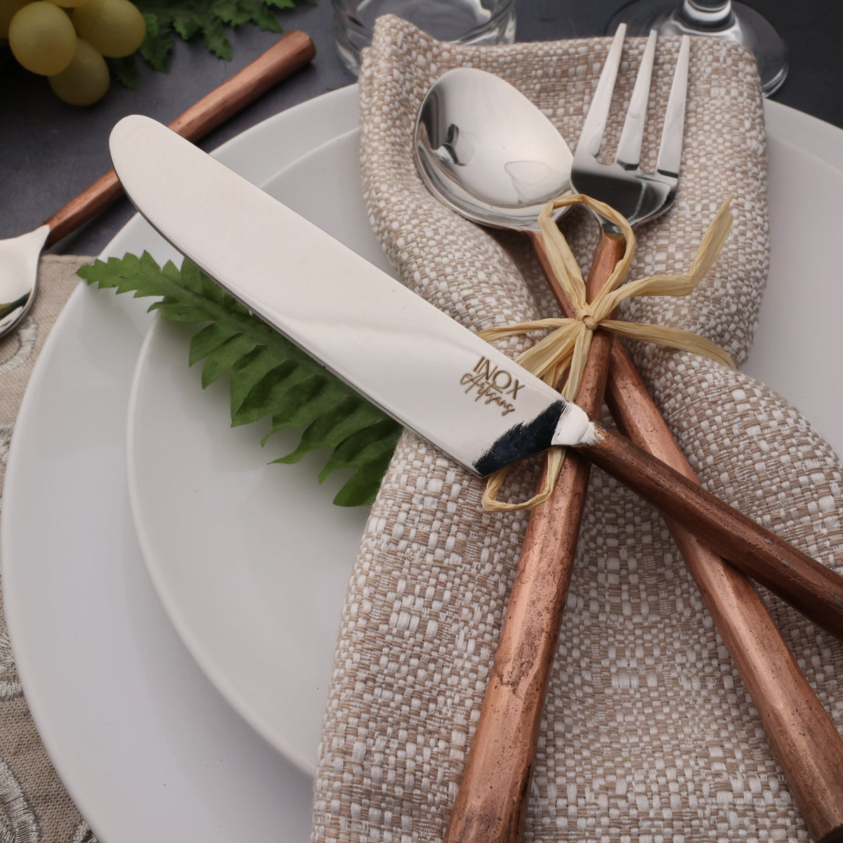 INOX Artisans Sundance Flatware, 5-Pc. Place Setting - view 4