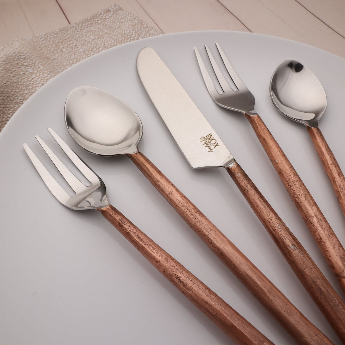 INOX Artisans Sundance Flatware, 5-Pc. Place Setting - view 6