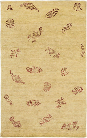 Yellow Premium Thick Wool Rug - Clearance